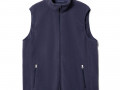 Жилет флисовый унисекс Nesse, темно-синий